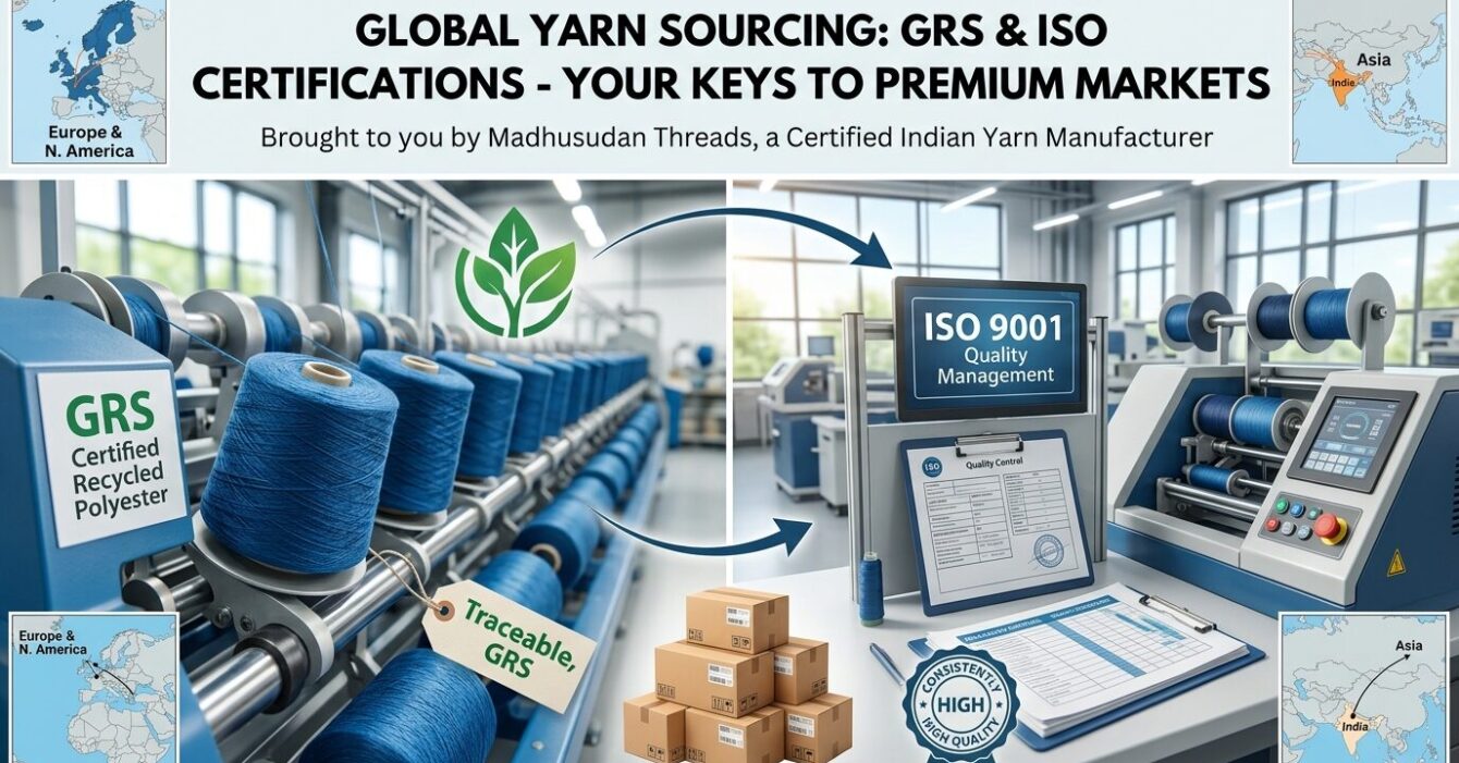 GRS certified yarn manufacturer India