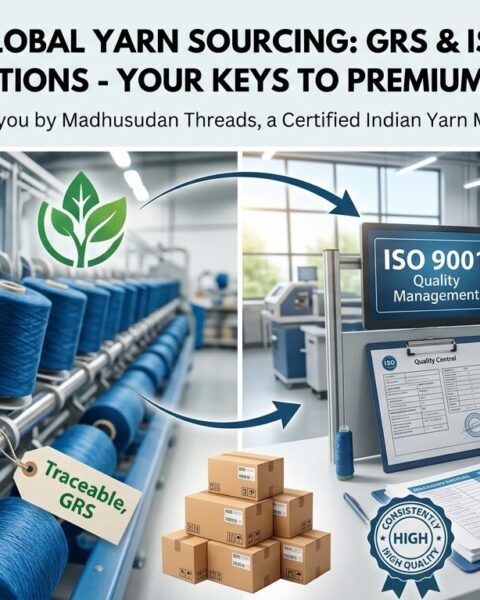 GRS certified yarn manufacturer India