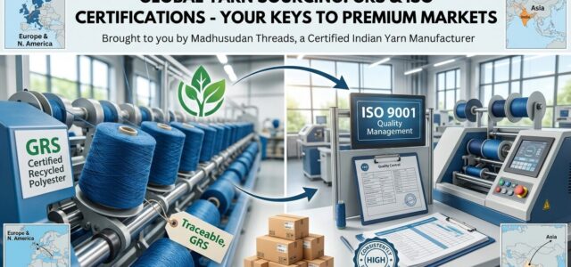 GRS certified yarn manufacturer India