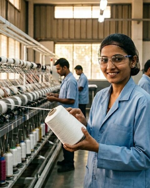 polyester yarn suppliers India
