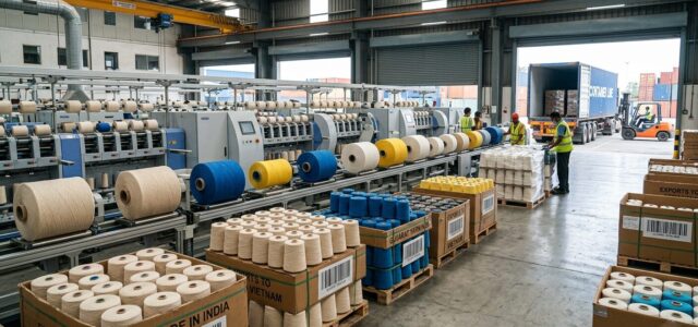 textile yarn exporters India