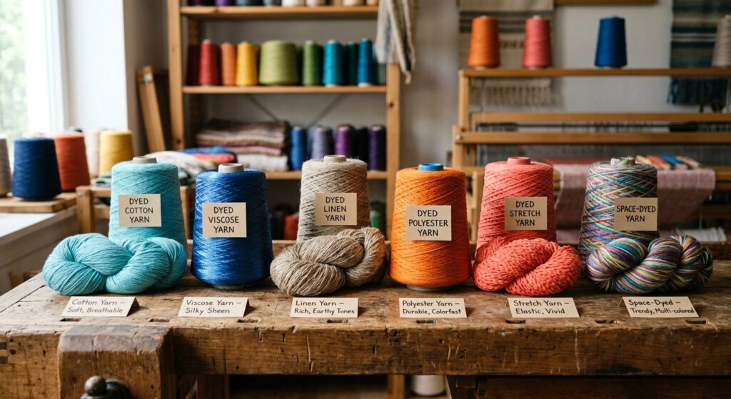 Madhusudan Group: Reliable Dyed Yarn Manufacturer in India 2 dyed yarn supplier
