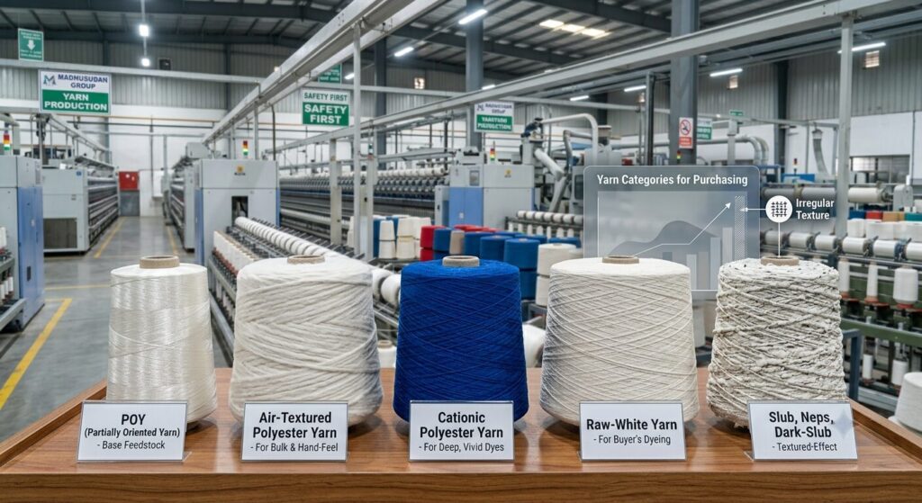 Polyester Yarn Suppliers in India: How to Choose the Right Partner 1 polyester yarn manufacturer Surat