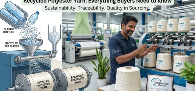 recycled polyester yarn