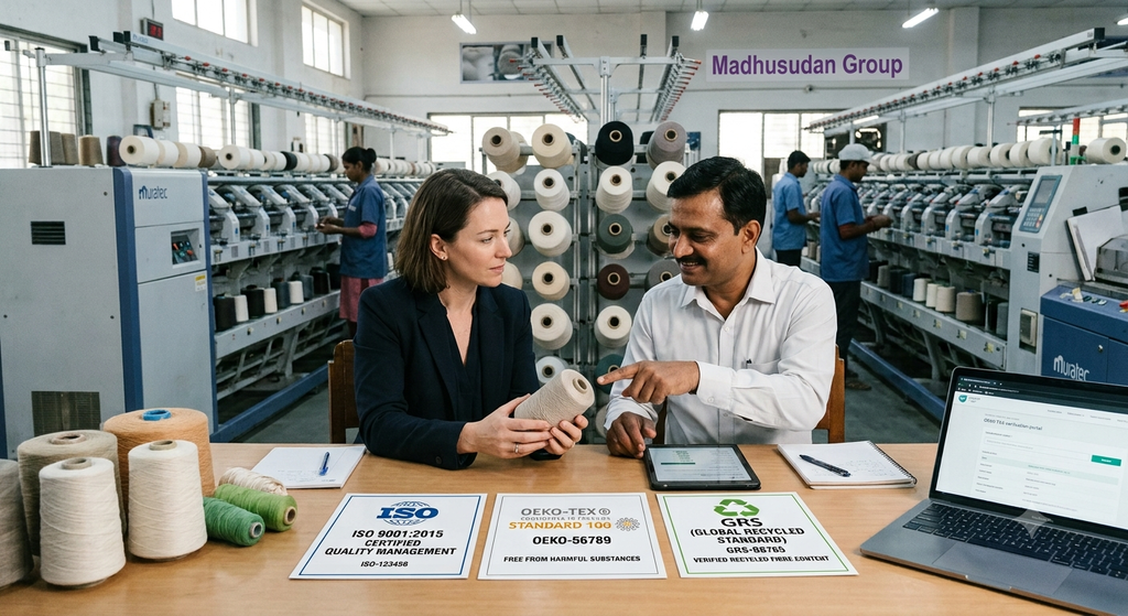 Yarn Manufacturers in Surat: The Complete 2026 Buyer's Guide 10 ISO certified yarn manufacturer Surat