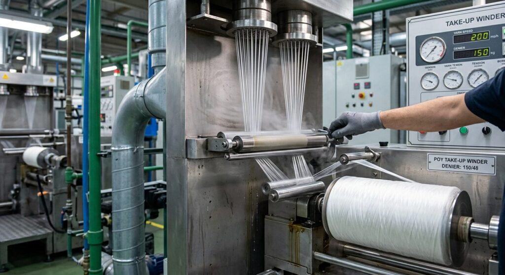 Yarn Manufacturing Process: The Complete Step-by-Step Guide to How Yarn Is Made 7 POY Yarn Manufacturing Process