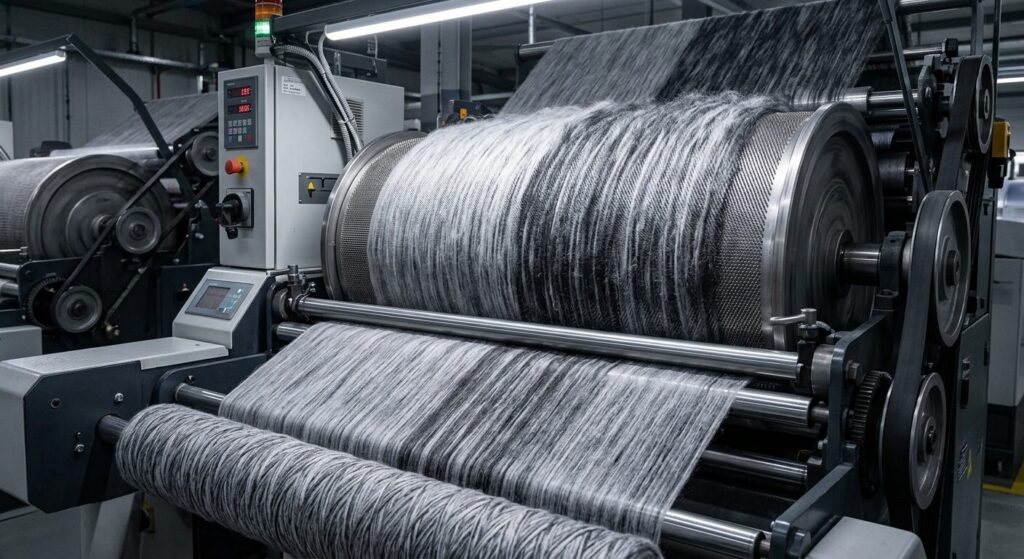Yarn Manufacturing Process: The Complete Step-by-Step Guide to How Yarn Is Made 10 melange yarn manufacturing process