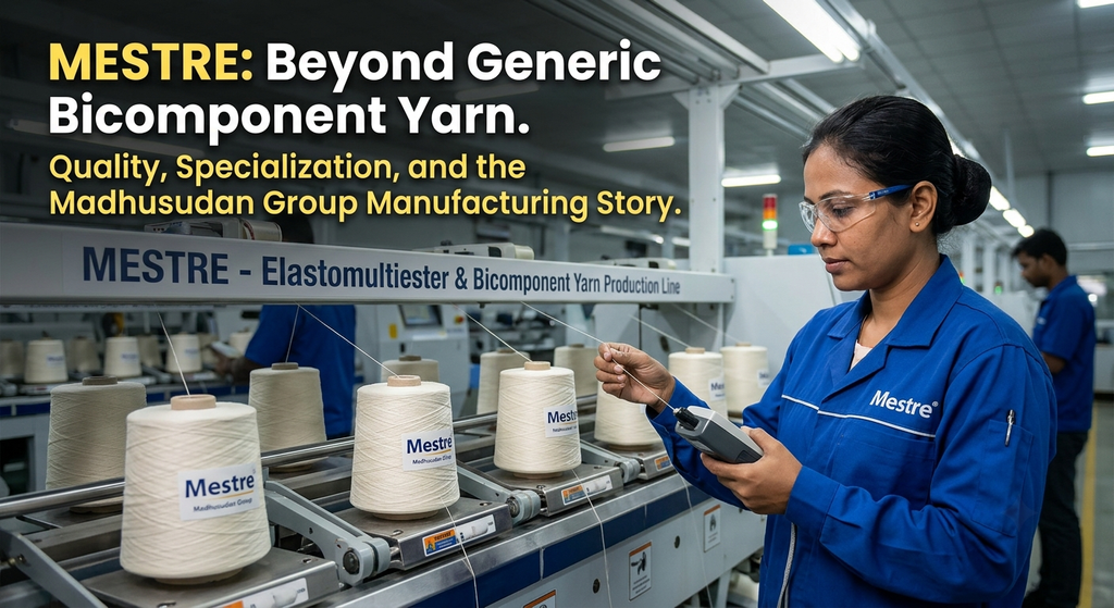 Elastomultiester Bicomponent Yarn with Mechanical Stretch: The Complete Sourcing Guide for North American Textile Buyers 7 mestre