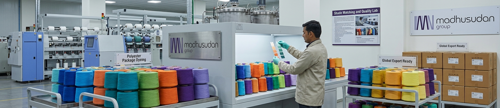 Polyester Yarn Dyeing: A South American Buyer's Guide to Sourcing Custom-Dyed Yarn from India 14 OEKO-TEX certified polyester yarn manufacturer