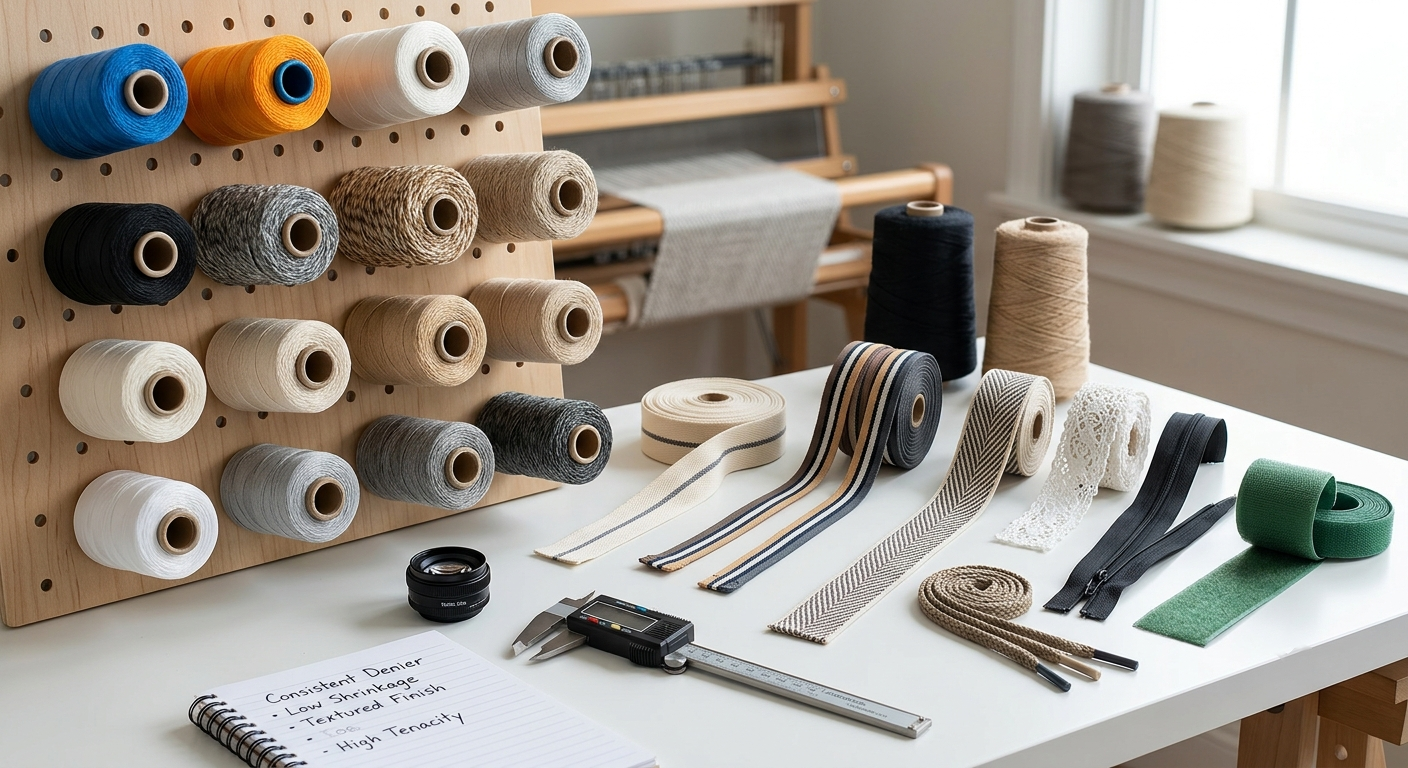 Yarn for Tapes: The Complete Guide to Choosing, Sourcing and Specifying the Right Yarn for Woven, Elastic and Technical Tapes 4 nylon yarn for tapes