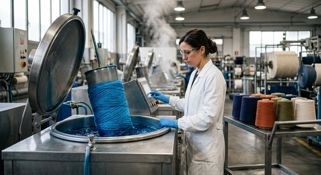 Polyester Yarn Dyeing: The Complete Process, Methods, and Sourcing Guide for North American Buyers 13 package dyeing polyester yarn