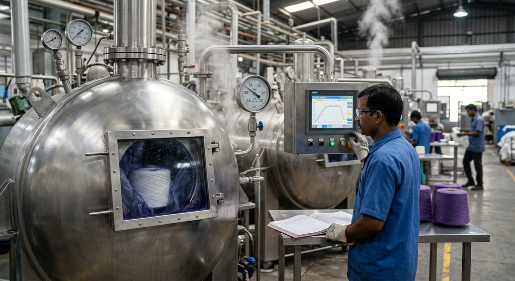 Polyester Yarn Dyeing: The Complete Process, Methods, and Sourcing Guide for North American Buyers 7 polyester dyed yarn supplier