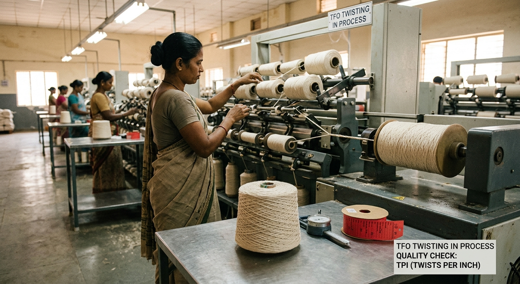 Twisted Yarn Manufacturer in India: A Complete B2B Sourcing Guide for Buyers 5 polyester twisted yarn