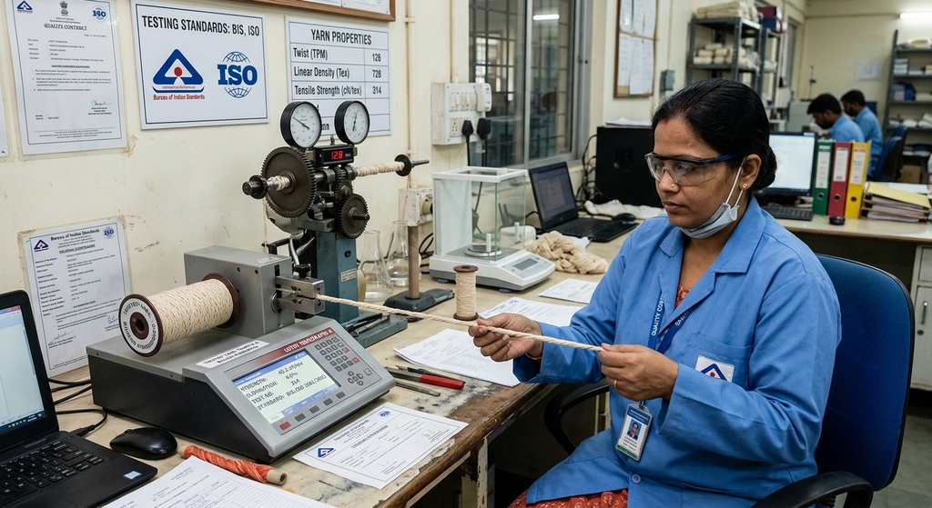 Twisted Yarn Manufacturer in India: A Complete B2B Sourcing Guide for Buyers 14 polyester twisted yarn manufacturer India price