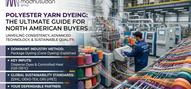 Polyester Yarn Dyeing