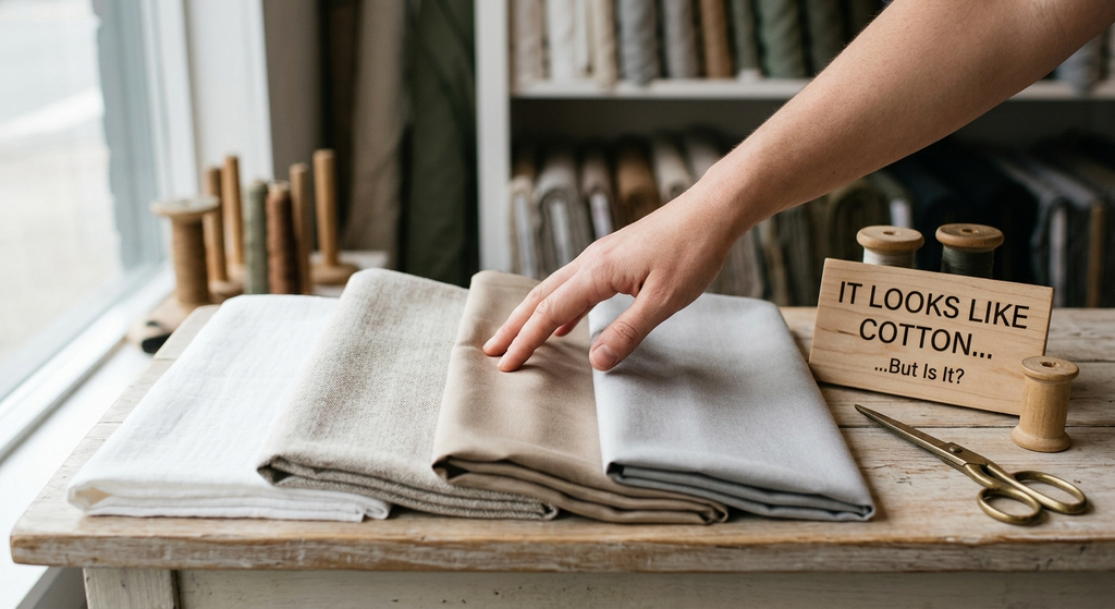How to Tell If Cotton Is Fake Or Real: Complete Fiber Testing Guide 2 real vs fake cotton test