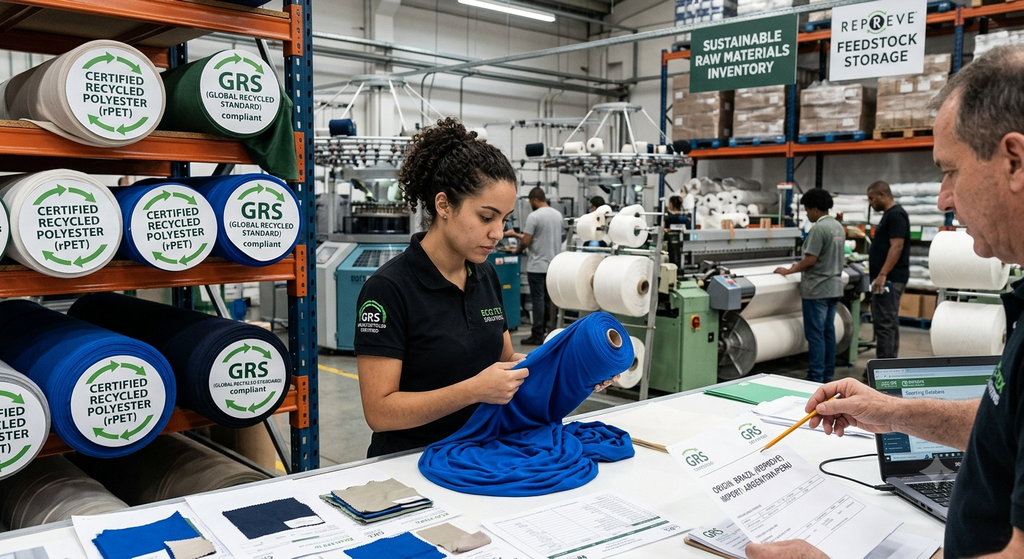 Recycled Polyester Yarn Manufacturer: A South American Buyer's Guide to Sourcing GRS-Certified Yarn from India 4 recycled polyester filament yarn