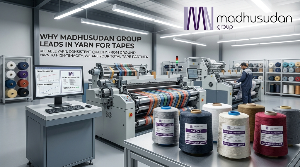 Yarn for Tapes: The Complete Guide to Choosing, Sourcing and Specifying the Right Yarn for Woven, Elastic and Technical Tapes 12 recycled polyester yarn for tapes