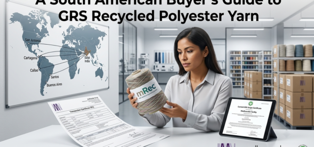 recycled polyester yarn manufacturer