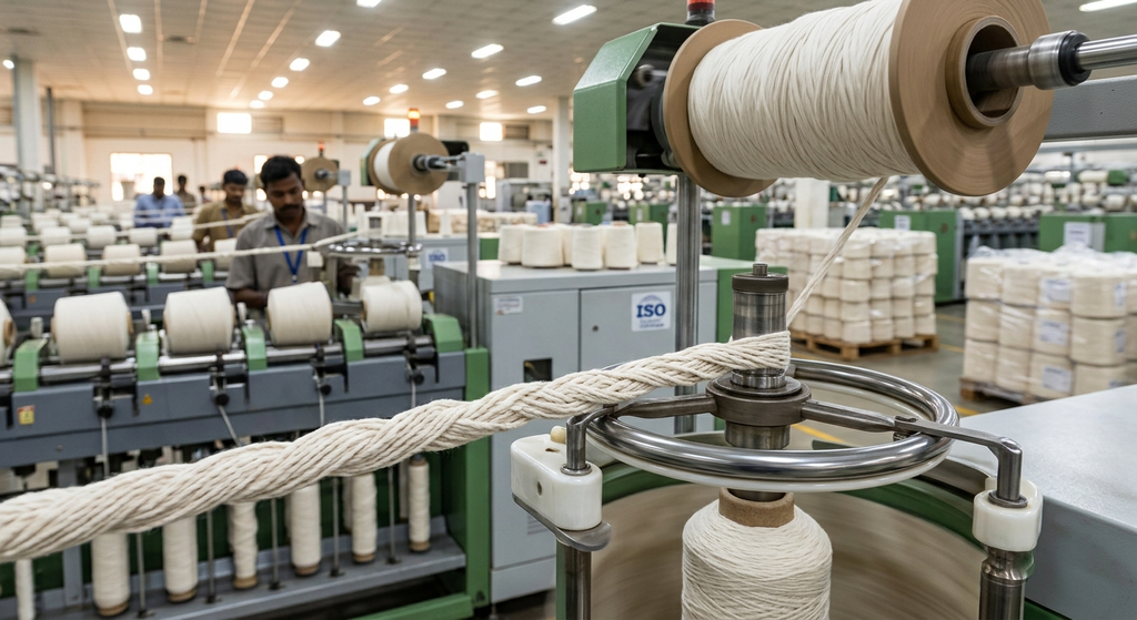 Twisted Yarn Manufacturer in India: A Complete B2B Sourcing Guide for Buyers 1 twisted yarn manufacturer India