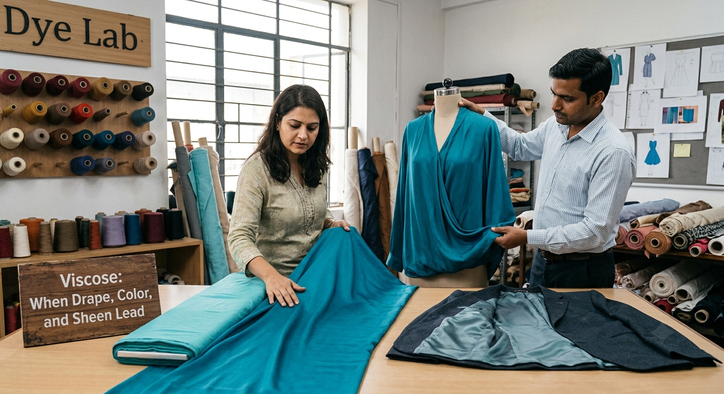 Viscose vs Cotton for Manufacturers: Which Fiber Fits Your Product 4 viscose or cotton — which is better 1