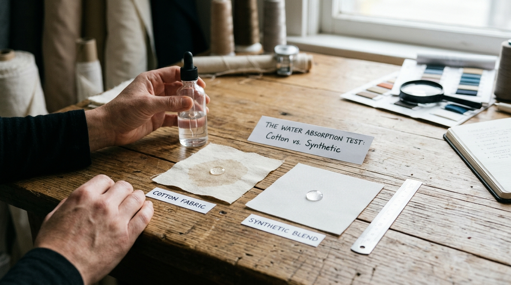 How to Tell If Cotton Is Fake Or Real: Complete Fiber Testing Guide 5 water absorption test fabric