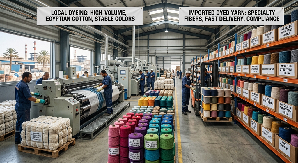 Yarn Dyeing Egypt: The Complete Guide for Textile Mills, Brands and Importers 10 Indian yarn exporters to Egypt