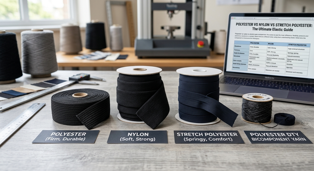 Polyester Yarn for Elastic: The Complete Manufacturer's Guide to Performance, Specifications and Sourcing 12 air covered yarn polyester