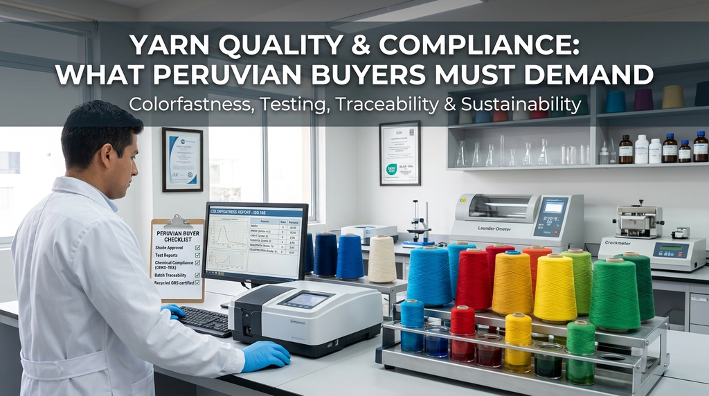 Yarn Dyeing in Peru: The Complete Buyer's Guide to Colour-Fast, Export-Ready Dyed Yarn 6 bulk dyed yarn supplier