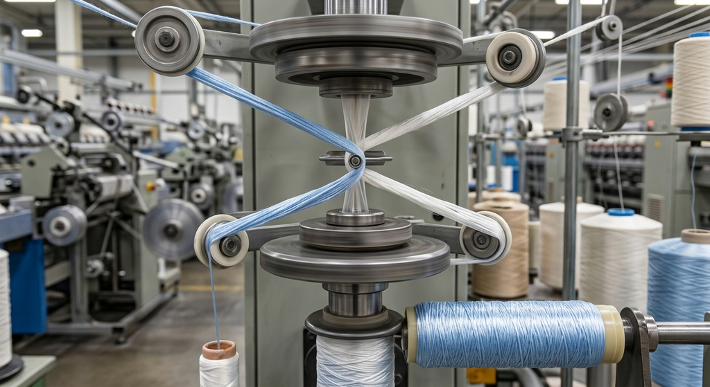 Polyester Yarn for Elastic: The Complete Manufacturer's Guide to Performance, Specifications and Sourcing 7 covered elastic yarn polyester