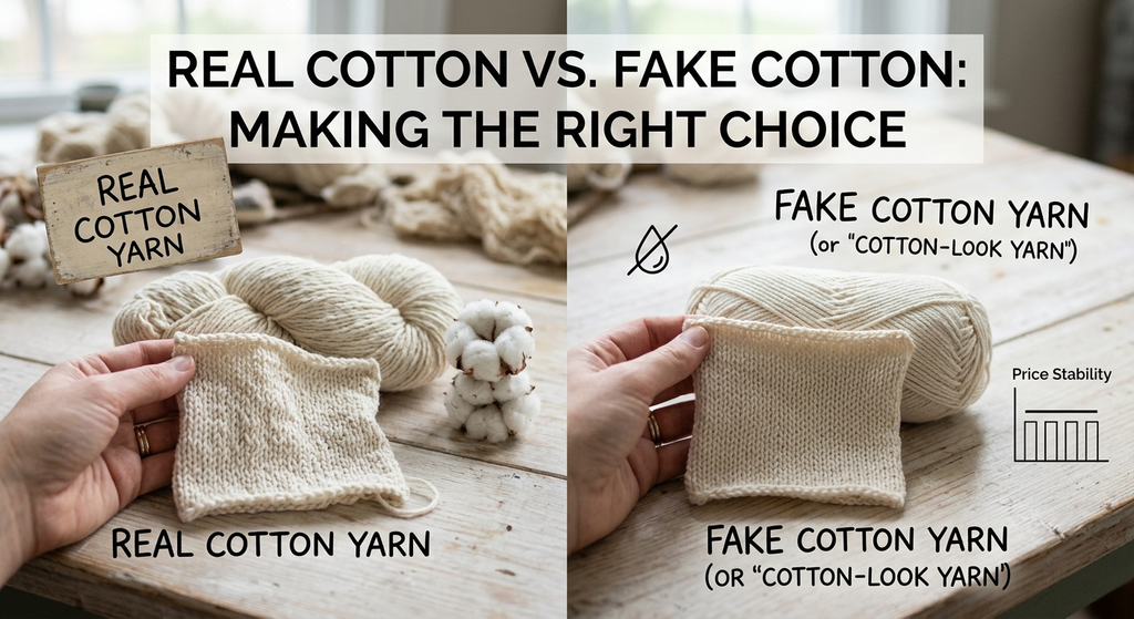 Fake Cotton Yarn Manufacturer: The Complete Buyer's Guide to Cotton-Look Yarn 6 fake cotton yarn exporter India