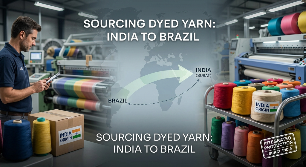 Yarn Dyeing Brazil: The Complete Guide to Sourcing Colour-Consistent, Export-Grade Dyed Yarn from India 8 hank dyeing yarn