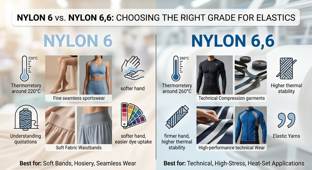 Nylon Yarn for Elastic: The Complete Guide to Types, Specifications, Applications and Bulk Buying 5 nylon DTY yarn