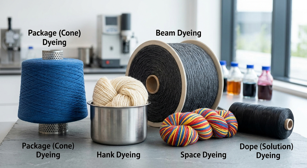 Yarn Dyeing Brazil: The Complete Guide to Sourcing Colour-Consistent, Export-Grade Dyed Yarn from India 5 polyester yarn dyeing