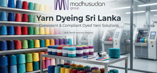 polyester yarn dyeing