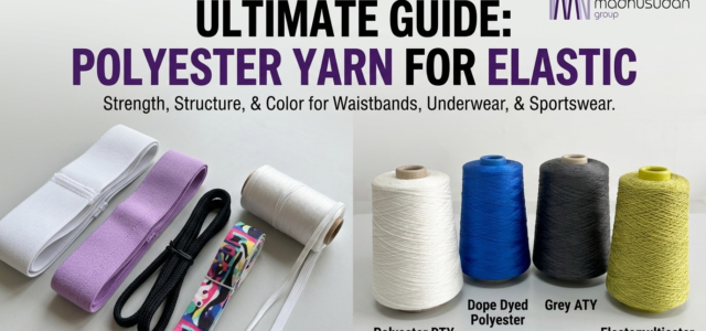 polyester yarn for elastic