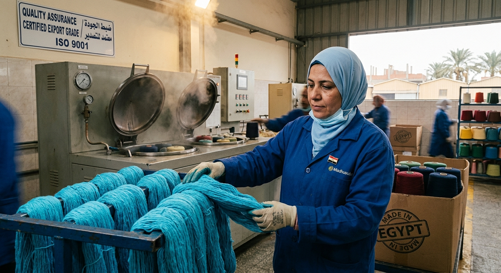 Yarn Dyeing Egypt: The Complete Guide for Textile Mills, Brands and Importers 1 yarn dyeing egypt