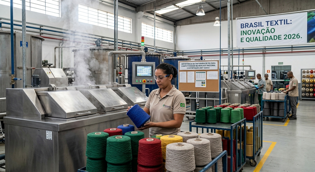 Yarn Dyeing Brazil: The Complete Guide to Sourcing Colour-Consistent, Export-Grade Dyed Yarn from India 2 yarn dyeing in Brazil