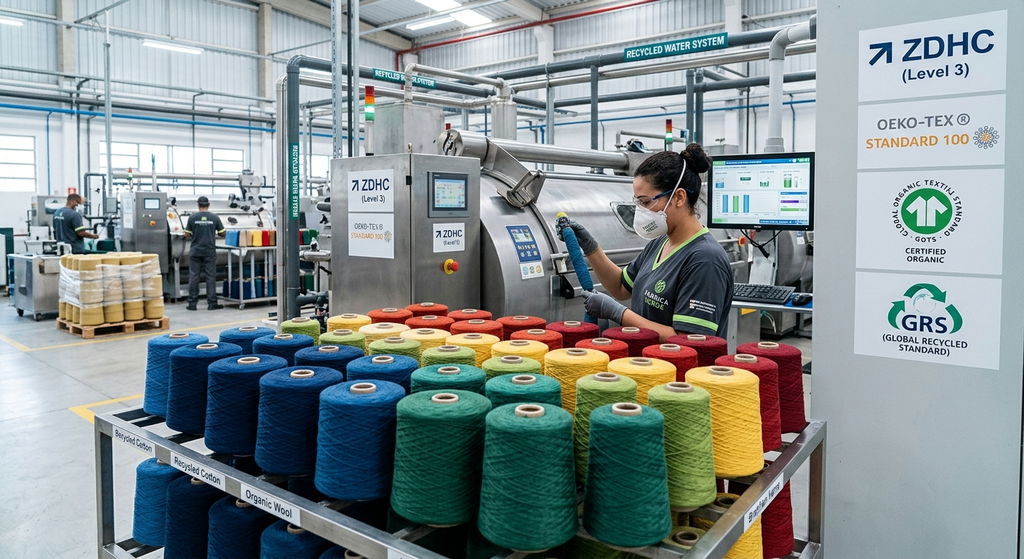 Yarn Dyeing Brazil: The Complete Guide to Sourcing Colour-Consistent, Export-Grade Dyed Yarn from India 10 yarn dyeing process