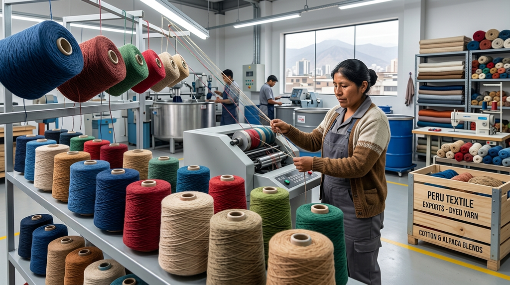 Yarn Dyeing in Peru: The Complete Buyer's Guide to Colour-Fast, Export-Ready Dyed Yarn 2 yarn dyeing services Peru