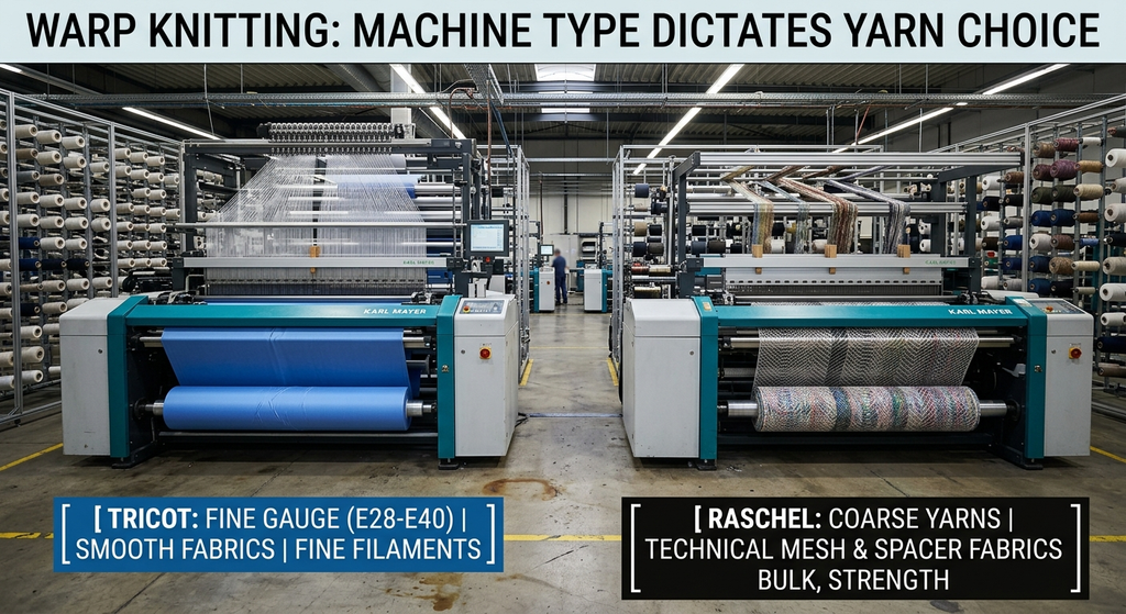 Warp Knitting Yarn: The Complete Guide to Types, Specifications and Sourcing 4 yarn for warp knitting machines